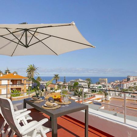 Spacious Penthouse With King-Size Bed, Huge Terrace, Ocean & Teide View Puerto de la Cruz  Exterior photo